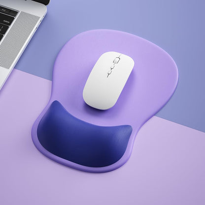 Ergonomic Mouse Pad with Wrist Rest,Cute Gel Mousepad Wrist Support - Small Mini Portable for Travel Mouse Pads for Desk Laptop,Computer,Office & Home Decor (Pink&Light Pink)