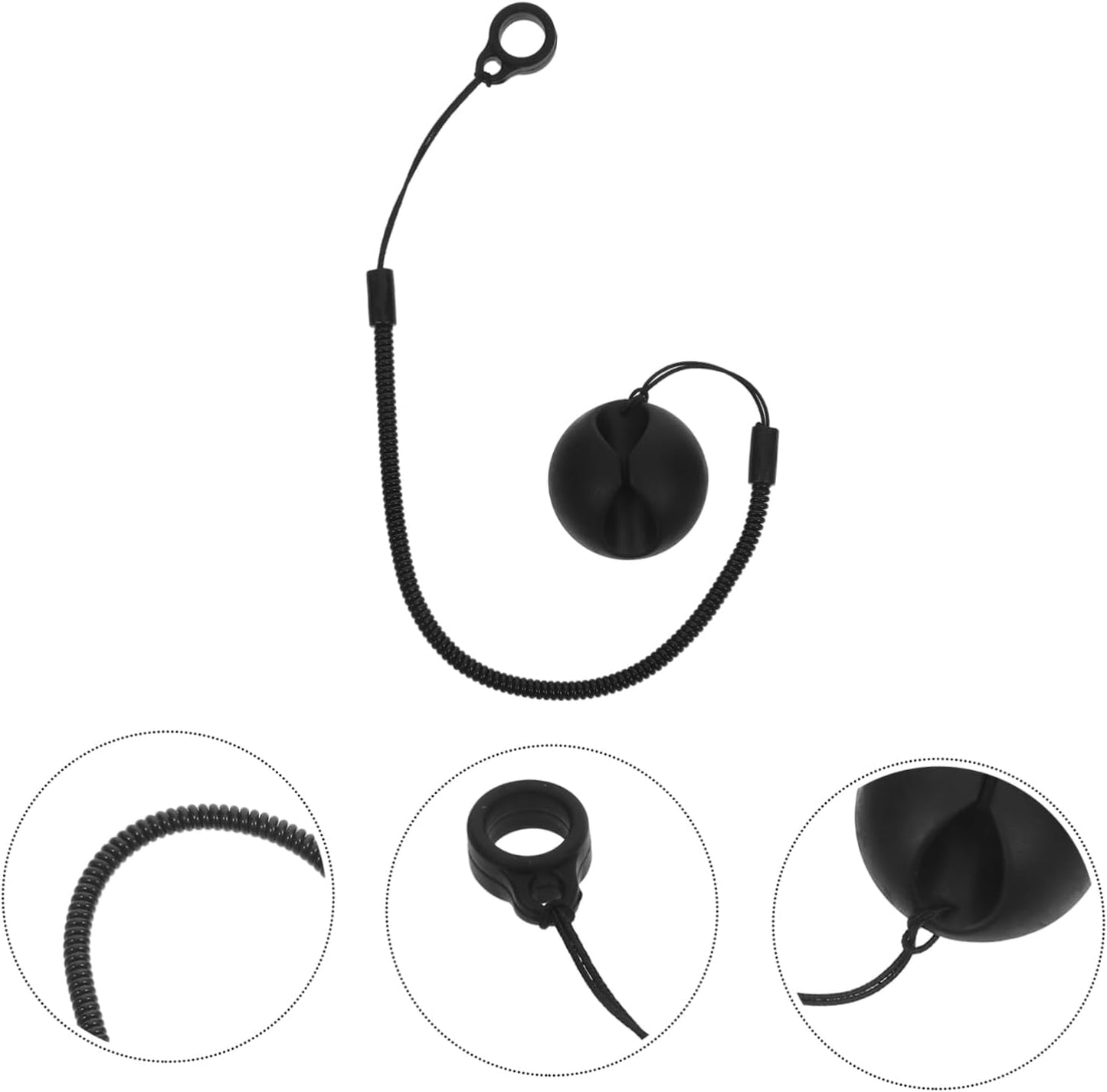 Stylus Fixing Rope with Silicone Holder 2 Pack Elastic Pen Lanyard for Tablet Desk Clipboard Office Use