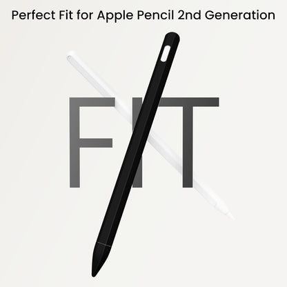 KELIFANG Silicone Case for Apple Pencil Pro 2024 & Apple Pencil 2nd Generation, Cute Pink Protective Skin Sleeve Cover Holder Grip and Tip Cap Accessories Compatible with iPad Pro 11 12.9 13 Inch