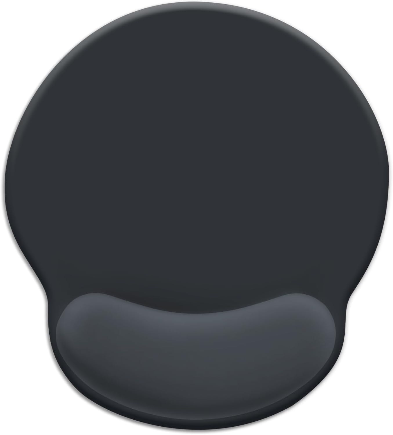 LIMKRIAN Cat Ergonomic Mouse Pad with Wrist Rest, Gaming Mouse Pad with Wrist Support, Funny Mouse Pads for Desk, Computer Mousepad with Non-Slip Pain Relief PU Base, Cute Office Desk Accessories