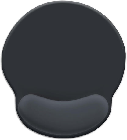 LIMKRIAN Cat Ergonomic Mouse Pad with Wrist Rest, Gaming Mouse Pad with Wrist Support, Funny Mouse Pads for Desk, Computer Mousepad with Non-Slip Pain Relief PU Base, Cute Office Desk Accessories