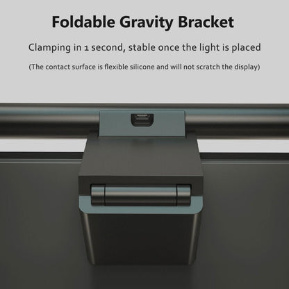 Monitor Light Bar, Touch E-Reading Monitor Light Lamp, No Screen Glare Stepless Dimming USB LED Hanging Light for Work and Office