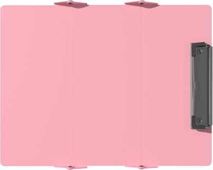 Nursing Clipboard Foldable with Medical Edition Cheat Sheets, 3 Layers Aluminum Foldable Clipboard for Nursing, Notepad for Students, Nursing School Essentials (Black)