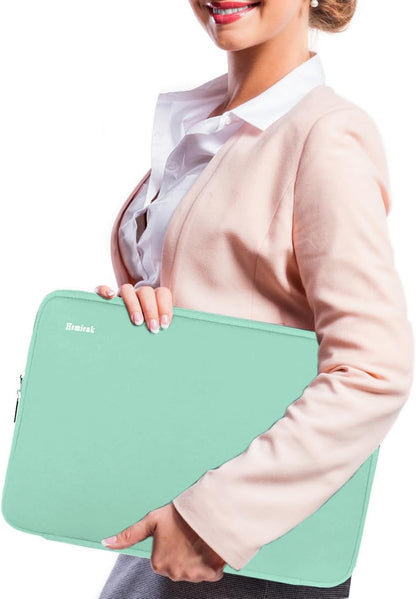 Laptop Sleeve 15.6 Inch, Durable Shockproof Protective Cover Flip Case Briefcase Carrying Computer Bag Case Compatible with 15.6 Inch HP, ASUS, Lenovo, Acer, Notebook, Computer, Black