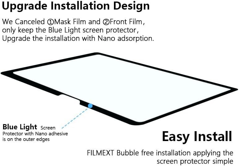 [2 Pack] 27 Inch Computer Privacy Screen , 16:9 Aspect Ratio Monitor Privacy Filter with Anti-Glare, Anti-Blue Light & Anti-Spy Protection, Removable Anti-Scratch Screen Protector for 27-Inch Widescreen Monitors