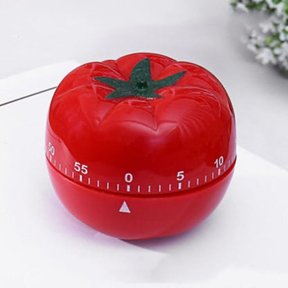 Kitchen Timer, 60-Minute Mechanical Countdown Timer, Red