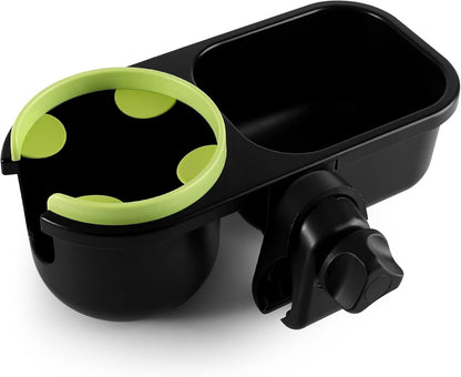 Accmor Stroller Cup Holder, Universal Cup Holder for Uppababy Nuna Doona Strollers, Bottle Drinks Holder for Wheelchair, Walker, Bike, Scooter