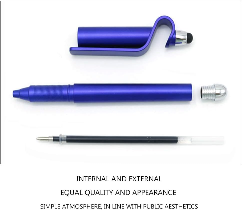 Stylus Pen, SITAKE 12 Pcs Multifunctional 3 in 1 Phone Holder + Capacitive Stylus + Ballpoint Pens, Mobile Phone Stand Stylus Pens for All Touch Screen Device, Phones, Tablet and Computer (Style 2)