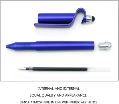 Stylus Pen, SITAKE 12 Pcs Multifunctional 3 in 1 Phone Holder + Capacitive Stylus + Ballpoint Pens, Mobile Phone Stand Stylus Pens for All Touch Screen Device, Phones, Tablet and Computer (Style 2)