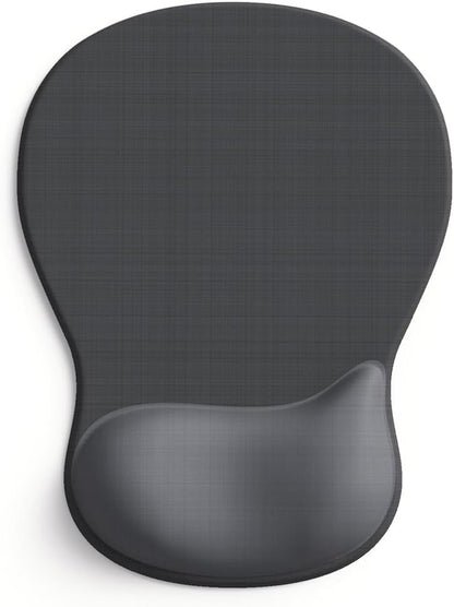 ErgoComfort Gel Wrist Rest Mouse Pad-Ergonomic Office Mousepad with Wrist Support-Non-Slip, Design Desk Accessories Mat for Home&Game Decor (06Mocha Sand)