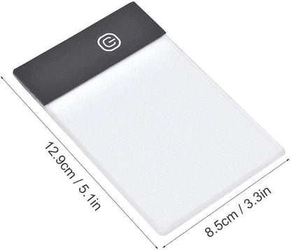 A6 Flip Book Kit with Tracing Light Pad, LED Lightbox Painting Light Pad for Making Animation Flipbooks with Binding Screws