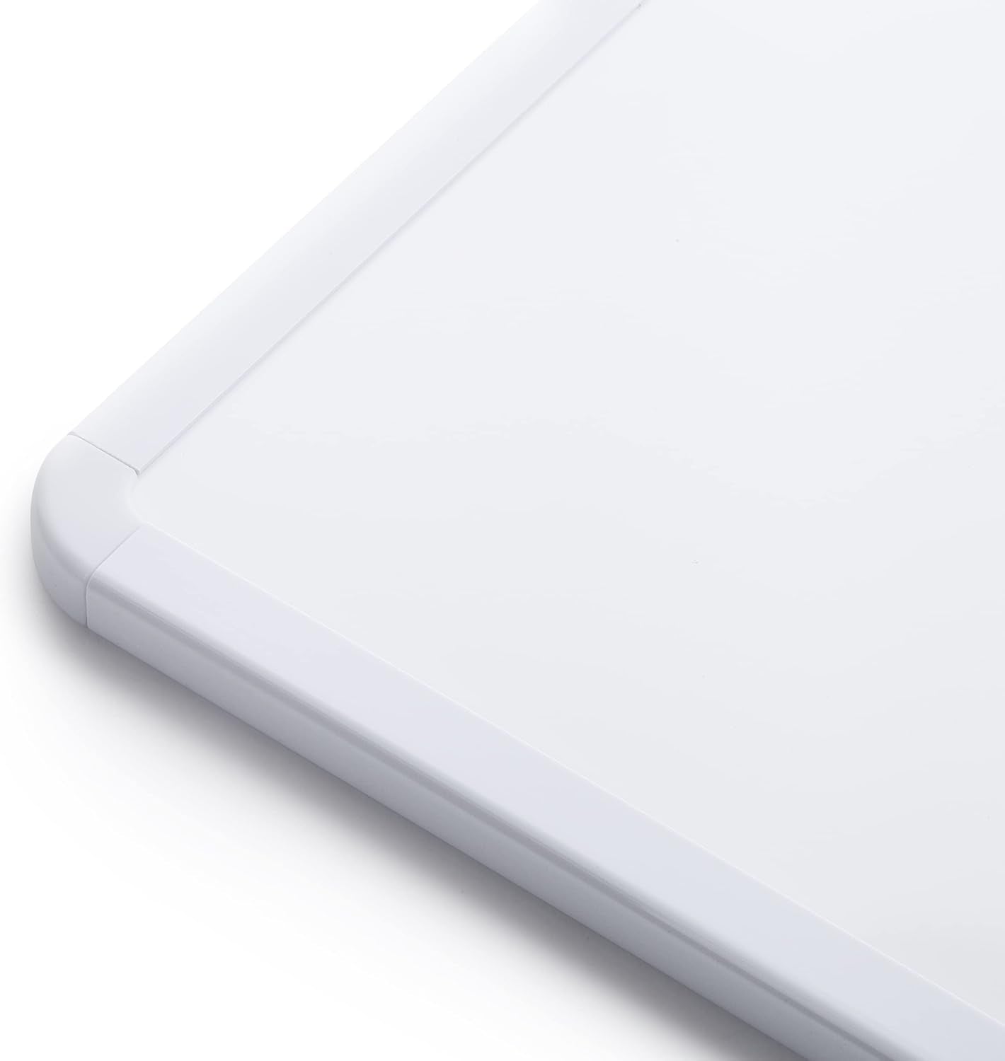 Mr. Pen- Dry Erase Board, 14” x 11” with a Black Dry Erase Marker, White Frame, Small Mini White Board for Students, Fridge, Wall, Locker, Includes Double Sided Tapes