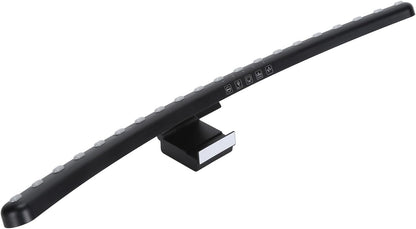 RGB Monitor Lamp Bar, Light Source RGB Monitor Light Bar for Office, Monitor Lamp Bar with RGB Backlight and Music Sync, Eye Caring Curved Computer Monitor Light Bar