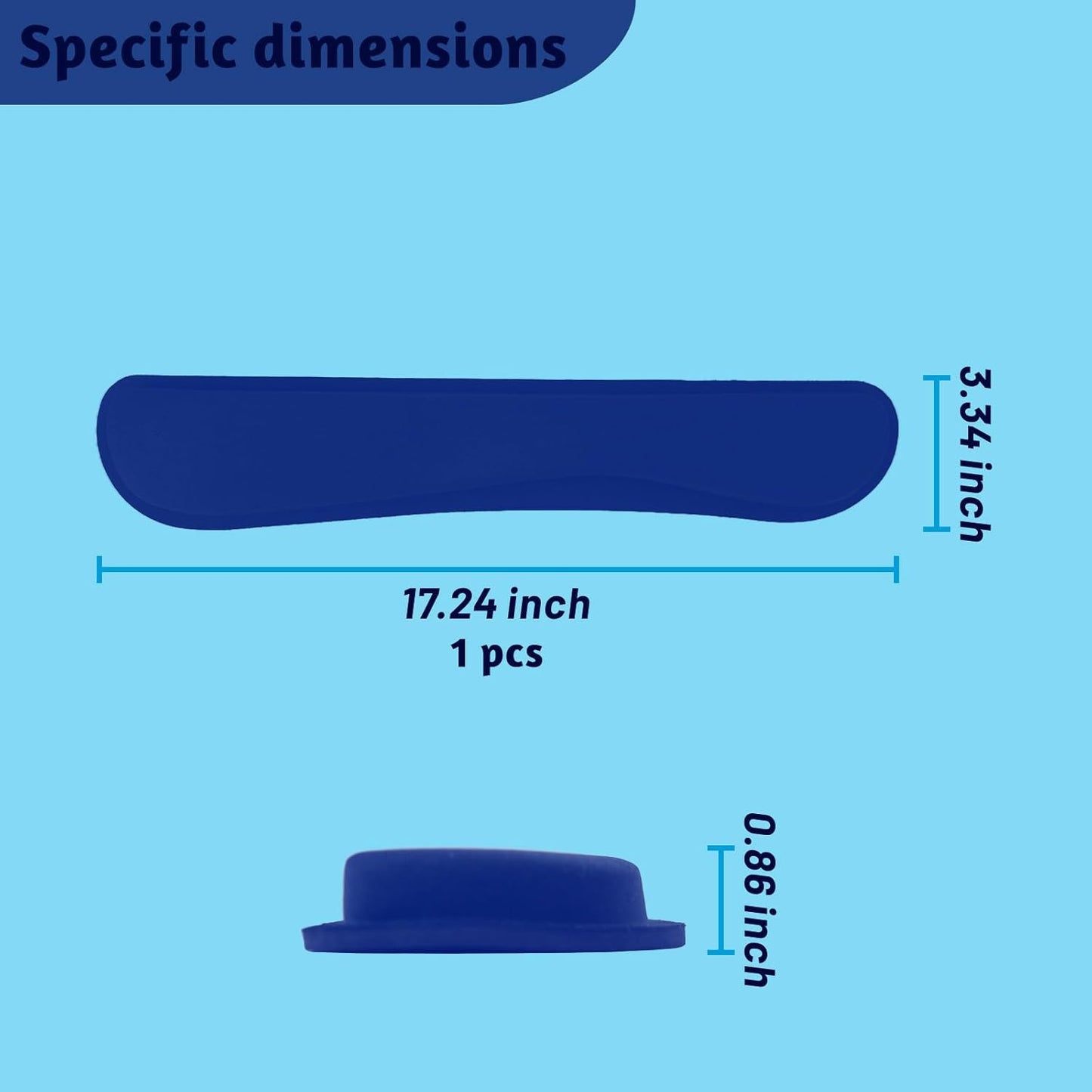 Keyboard Wrist Rest, Thicken Memory Foam Wrist Support Pad for Keyboard, Ergonomic Palm Rest for Pain Relief, Keyboard Wrist Guard for Long Hours of Work, Gaming, Studying, Red