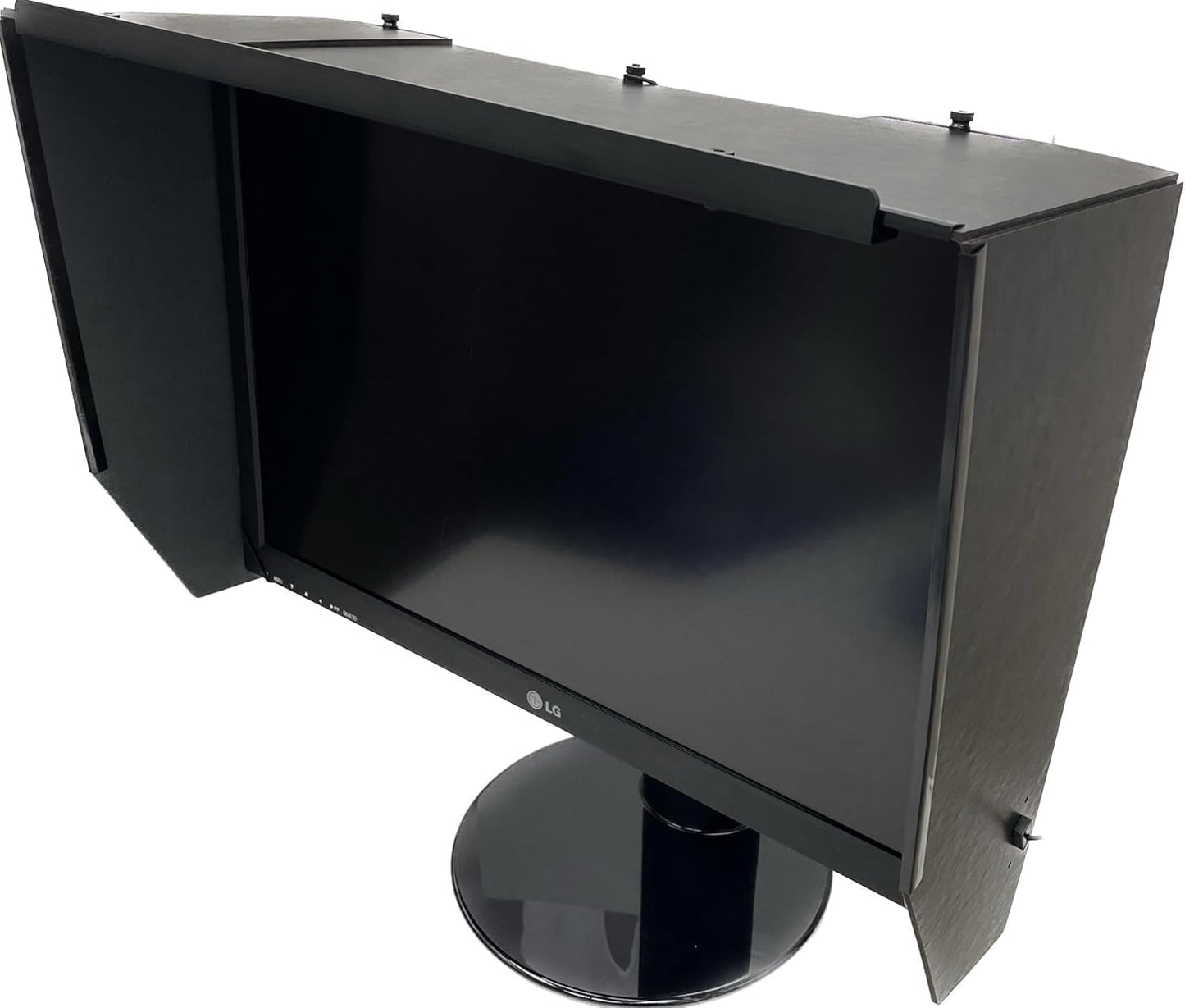 29–33.9" Wide Adjustable Monitor Hood - Enhances Privacy & Reduces Glare, Light Blocking Screen Shade for Office, Photo Editing & Gaming (Measured by Width, Not Diagonal)