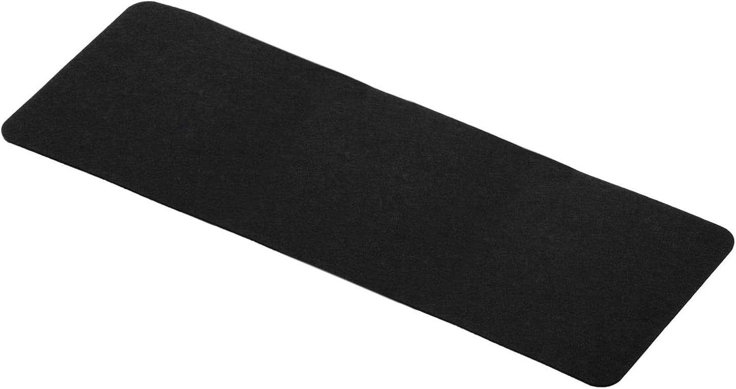 PATIKIL 24"x12" Desk Mat Protector, Felt Dual Side Mouse Pad Writing Mat for Office Home, Gray