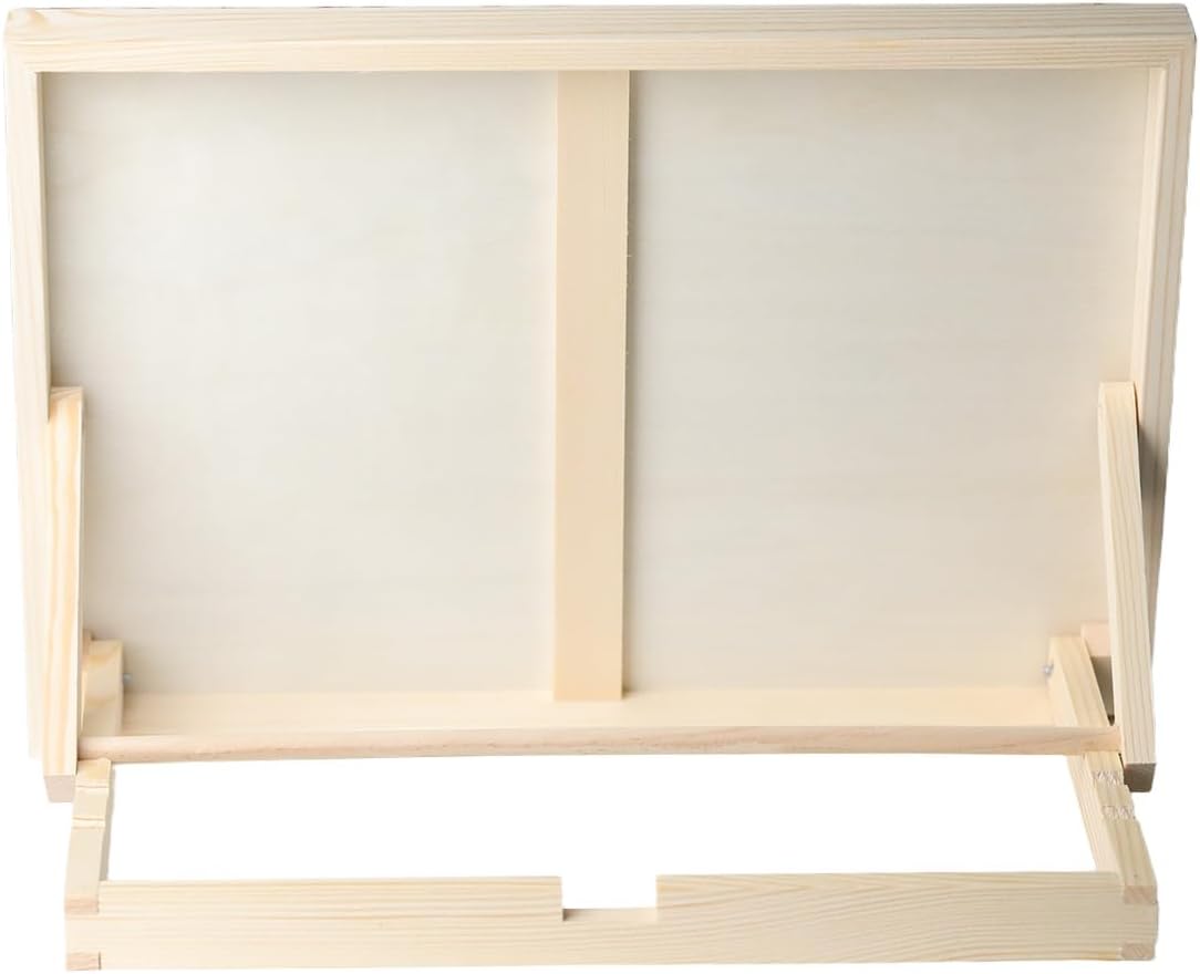 Tabletop Wooden Easel Stand, Adjustable Art Easel for Painting, Drawing, Sketching, Canvas, Books & Artwork Display