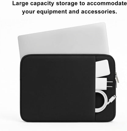 Laptop Sleeve for MacBook Neo/Air/Pro 13 inches A18/M5/M4/M3/M2/M1 Chip 2026-2020 A3404 A3449 A3240 A3113 with 2 Pockets Tablet Bag Case Accessories (Bright Pink)