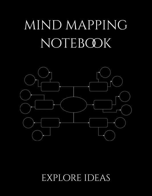 Mind Mapping Notebook: Explore Your Ideas Visually: Brainstorm your ideas visually with this mind mapping notebook