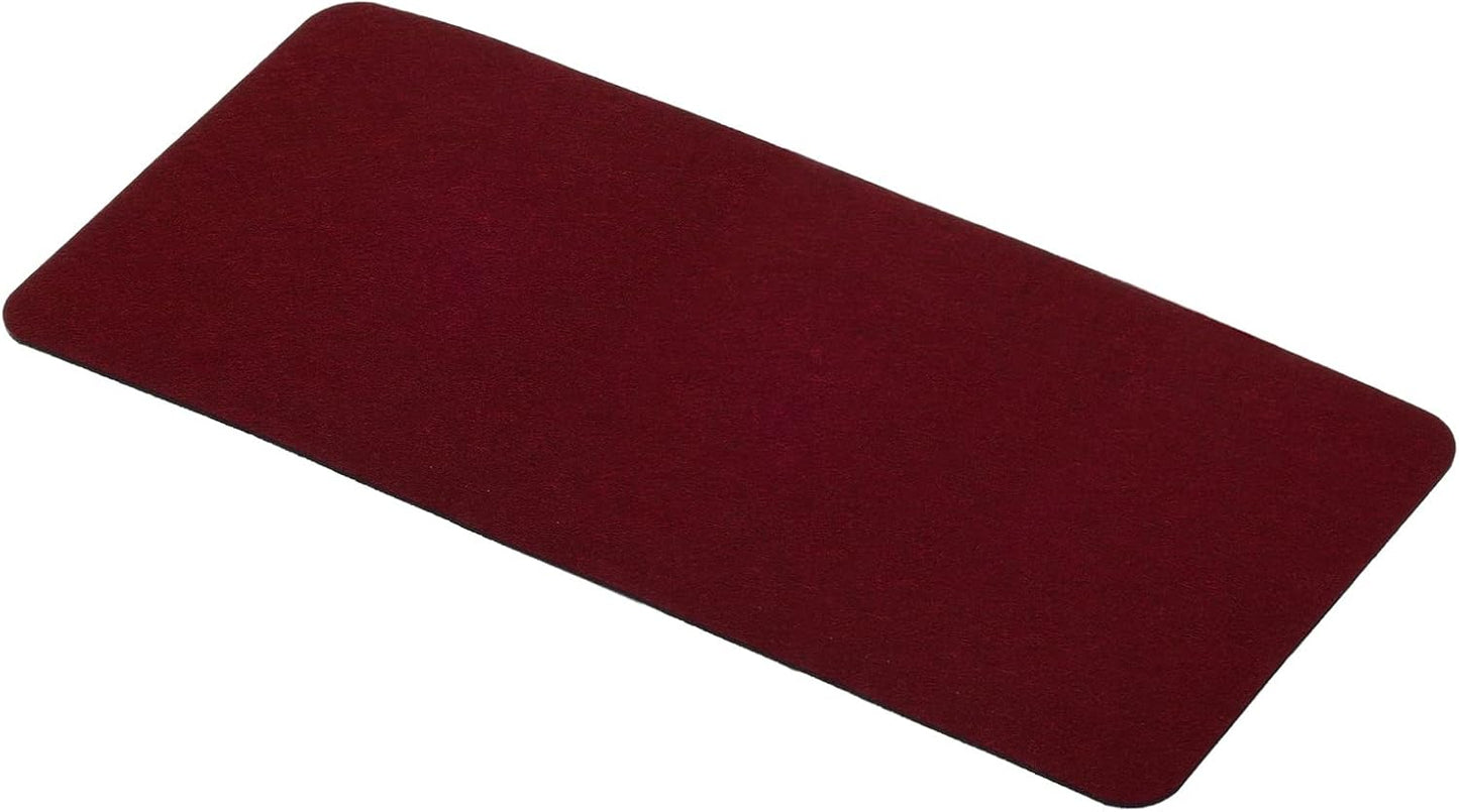PATIKIL 24"x12" Desk Mat Protector, Felt Dual Side Mouse Pad Writing Mat for Office Home, Gray