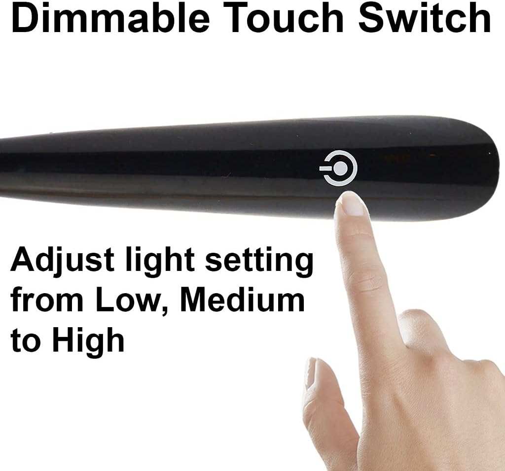 USB Reading Lamp with 14 LEDs Dimmable Touch Switch and Flexible Gooseneck for Notebook Laptop, Desktop, PC and MAC Computer + On/Off Setting (14 LED, Black)