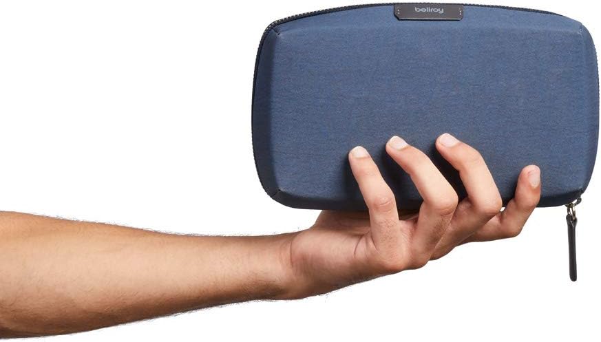 Bellroy Tech Kit (Tech Accessories Organizer Pouch, Zipper Closure Design, Stores Power Bank, Phone Charger, Cables & More, Internal)