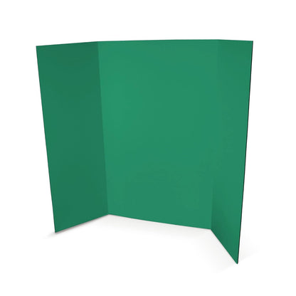 Flipside Products 36” x 48” Project Boards for Presentations, Science Fair, School Projects, Event Displays and Trifold Picture Board, Proudly Made in USA - Black - 4 Pack