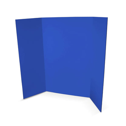 Flipside Products 36” x 48” Project Boards for Presentations, Science Fair, School Projects, Event Displays and Trifold Picture Board, Proudly Made in USA - Black - 4 Pack