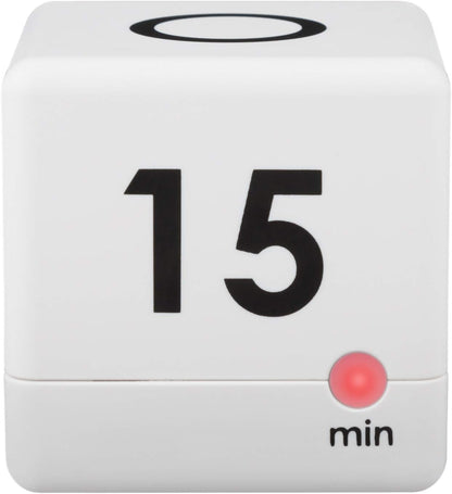 La Crosse Technology 919-186-60WH 5, 15, 30 or 60 Minutes Cube Timer - White