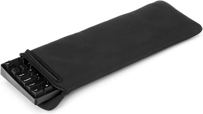 GRIFITI Chiton Fat 17 7" x 18" Neoprene Keyboard Sleeve Cover for 17 Inch 10key Mechanical & Standard Keyboards Portable Case - Extra Pocket for Cable, Mouse, Gaming Trackpad or Computer Tenkeyless