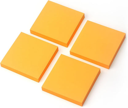 Osboo Sticky Notes 3x3 Pop Up Self-Stick Notes Pads with 6 Bright Colors, Easy to Post for Office, School, Home, 6 Pads/Pack, 100 Sheets/Pad(Pop Up)