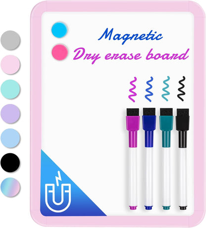 VUSIGN Small Dry Erase Whiteboard, 8.5 x 11 Inches White Board for Kids, Students, Fridge, Locker, Mini Dry Erase Board
