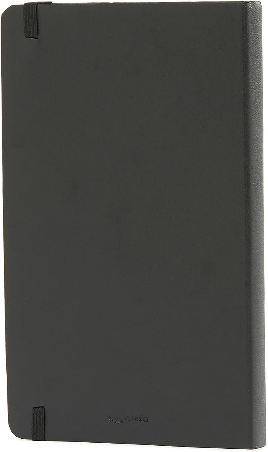 Amazon Basics Classic Grid Notebook for Writing and Note Taking, Hardcover, Graph Ruled, 240 Pages, 5" x 8.25", Black