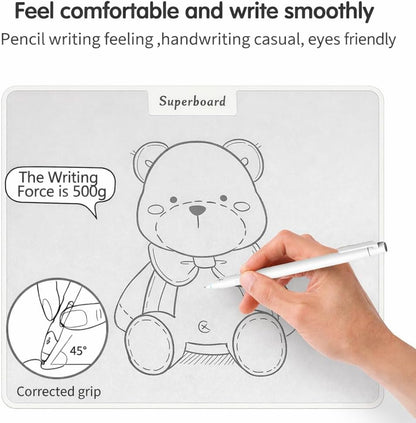 UNCLE BOARD 10 inch x 6 inch Dry Erase Board, Magnetic Small White Board with 3 Magnetic Pens, Portable Student Whiteboard - Perfect for Planning, Drawing, Memos, to-Do Lists.