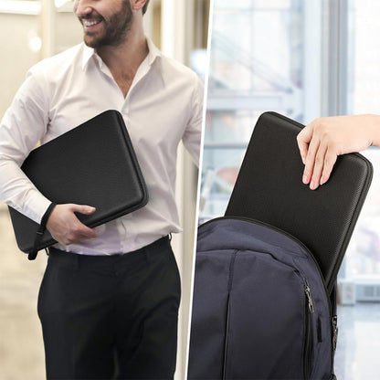 FINPAC Hard Laptop Sleeve Case for MacBook Neo A18 Pro,13 inch MacBook Air 2026 M5/M4/M3/M2/M1,14 inch MacBook Pro 2026 M5/M4/M3/M2 Pro/Max,Waterproof Case for Dell,Surface Laptop,HP,Acer,Black | Hard