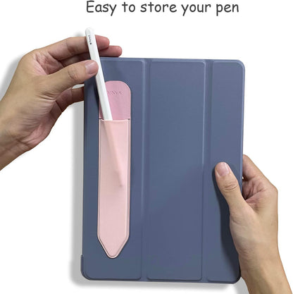 YINVA Pencil Holder Compatible with Apple Pencil 2nd Generation and 1st Gen, Elastic Sleeves Pencil Pouch Accessories Design for iPad and Stylus (Black)