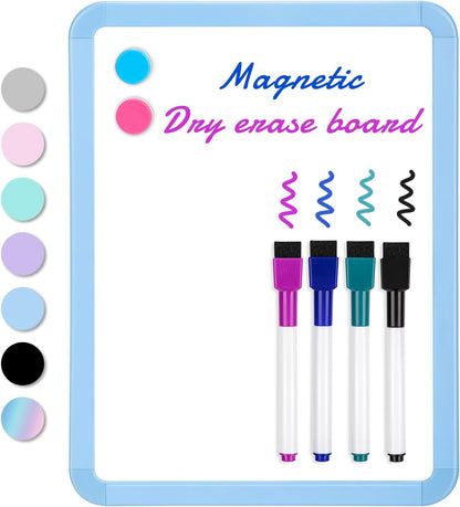 VUSIGN Small Dry Erase Whiteboard, 8.5 x 11 Inches White Board for Kids, Students, Fridge, Locker, Mini Dry Erase Board