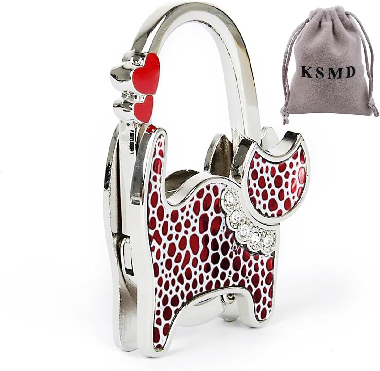 KSMD Variety Design Purse Hooks for Table and Bars,Portable Purse Hanger Organizers Hooks Handbag Pocketbook Holder Bag Storage for Desk,Foldable Folding Purse Table Hook Hanger