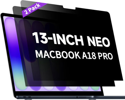 2 Pack Laptop Privacy Screen 15.6 Inch (1920x1080) Display, Anti Blue Light Glare Anti Scratch Computer Privacy Shield for 15.6" 16:9 Hp Lenovo Dell Acer Asus Samsung Portable Monitor