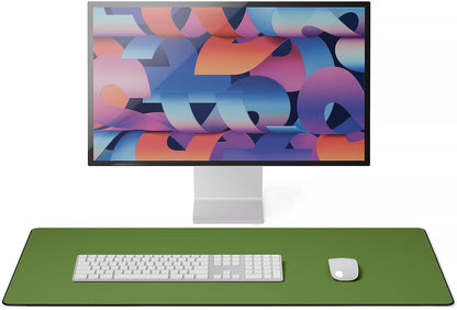 Jotsome Leather Desk Pad Mat, Non-Slip Desk Blotter Pad - Desk Protector for Office, Home, Lap Desk, Laptop, and Desktop