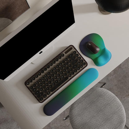 ErgoComfort Gel Wrist Rest Mouse Pad-Ergonomic Office Mousepad with Wrist Support-Non-Slip, Design Desk Accessories Mat for Home&Game Decor (06Mocha Sand)