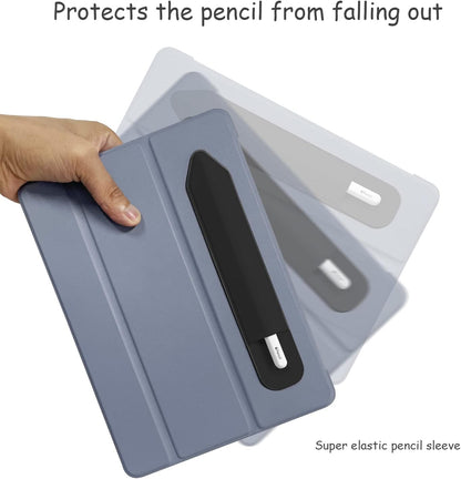 YINVA Pencil Holder Compatible with Apple Pencil 2nd Generation and 1st Gen, Elastic Sleeves Pencil Pouch Accessories Design for iPad and Stylus (Black)
