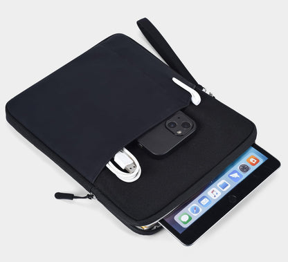 CAAORDKSO 9-11 Inch Tablet Sleeve Case, Tablet Bag Carrying Travel Pouch for iPad 11-inch A16 2025, 11 inch iPad Air M3 M2 / Pro M4, 10.2 10.9" iPad, Galaxy Tab S8/S9 11"/ Galaxy Tab A9+ Bag, Purple
