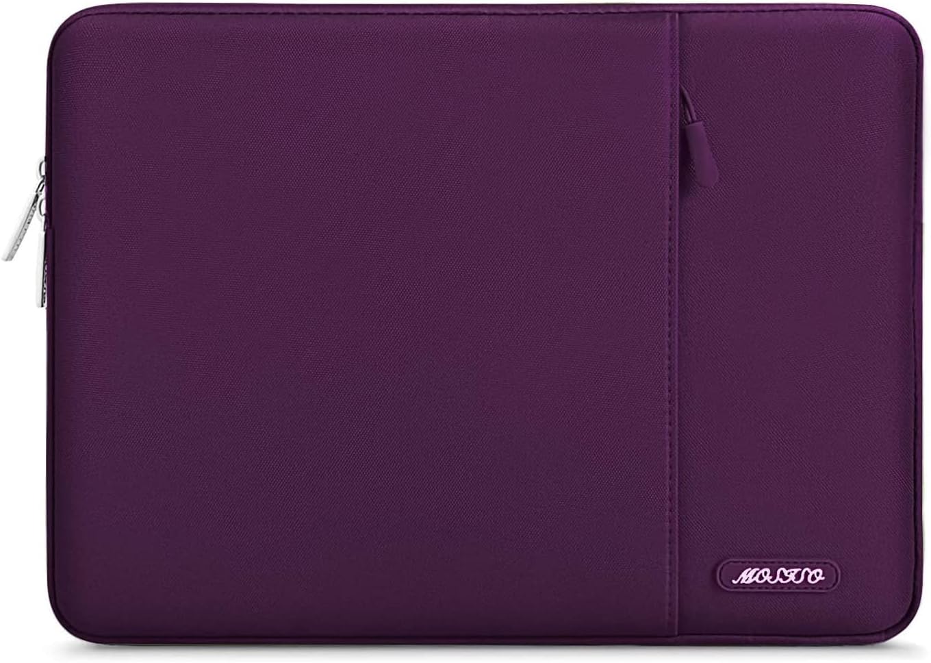 MOSISO Laptop Case 15 inch, 15 inch Laptop Sleeve Compatible with MacBook Air M5 A3448 M4 A3241 M3 A3114 M2 A2941 2026-2023, Dell XPS, Polyester Vertical Computer Sleeve Bag with Pocket, Black - Colors B