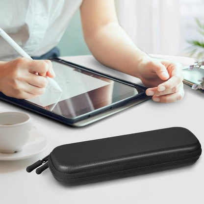 Fintie Holder Case for Apple Pencil Pro, Apple Pencil (USB-C / 1st / 2nd Generation), PU Leather Carrying Bag Sleeve Compatible with Pen, USB Cable, Samsung Stylus, Lilac Marble