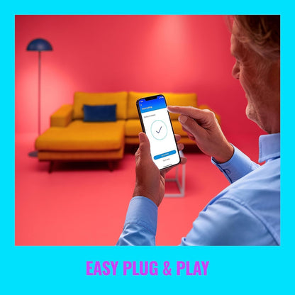 WiZ Connected Gradient Light Bars, RGBIC, Display Multiple Colors, 150 Lumens, Versatile Placement, Easy Setup, LED, Connect to Wi-Fi, Control with App/Voice