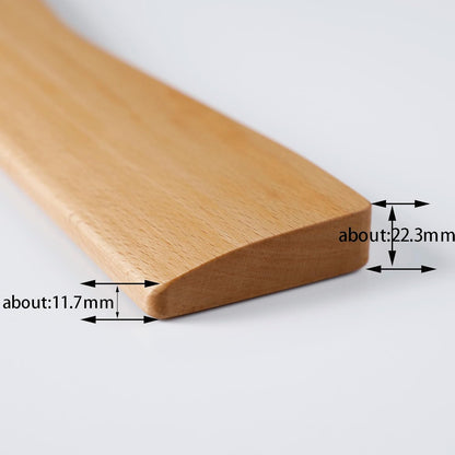 YMDK Wooden Wrist Rest Solid Wood Walnut for Keychron Q13 Pro Mechanical Keyboard