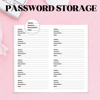 qianshan Travelers Notebook Inserts with PVC Sleeve,Undated Weekly Planner,Weekly To Do List Notepad,TN Journal,30 Sheets,8.5" x 4.7",Pocket Travelers Notebook for Journals,Diaries,Planners,Pink Cat