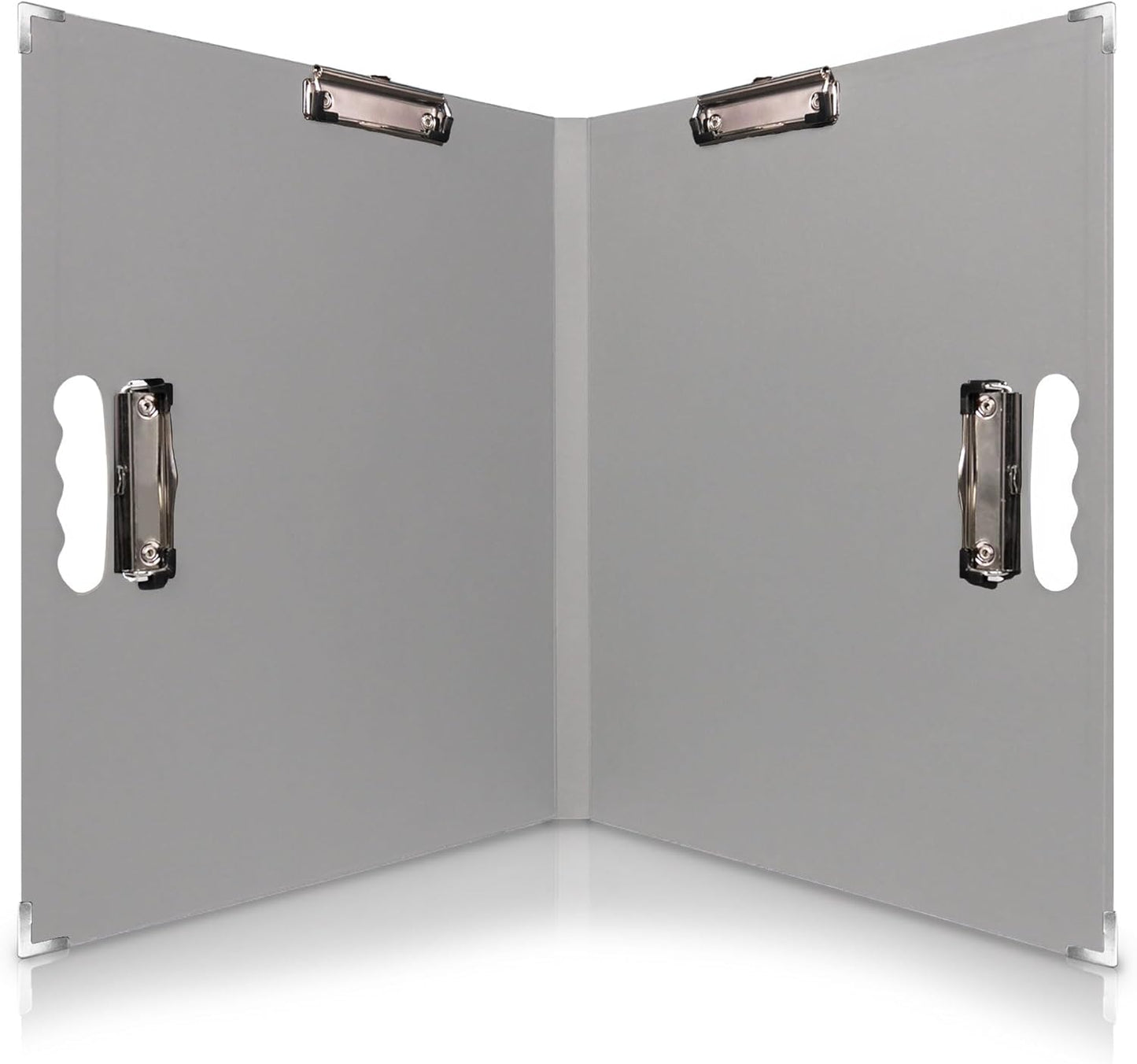 18x24 Clipboard - Foldable 18x24 File Folder & Drawing Board - Folds to 11x17 Clipboard, 4 Clips, Corner Protectors, Portable Art Portfolio, Architecture Folder, 11x17 Binder, Portfolio Binder (Green)