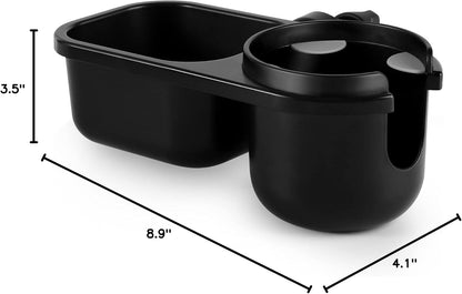 Accmor Stroller Cup Holder, Universal Cup Holder for Uppababy Nuna Doona Strollers, Bottle Drinks Holder for Wheelchair, Walker, Bike, Scooter